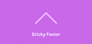 Sticky Footer